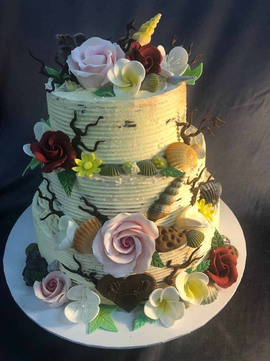 Wedding cake by Angel Cakes (Michael Goddard)