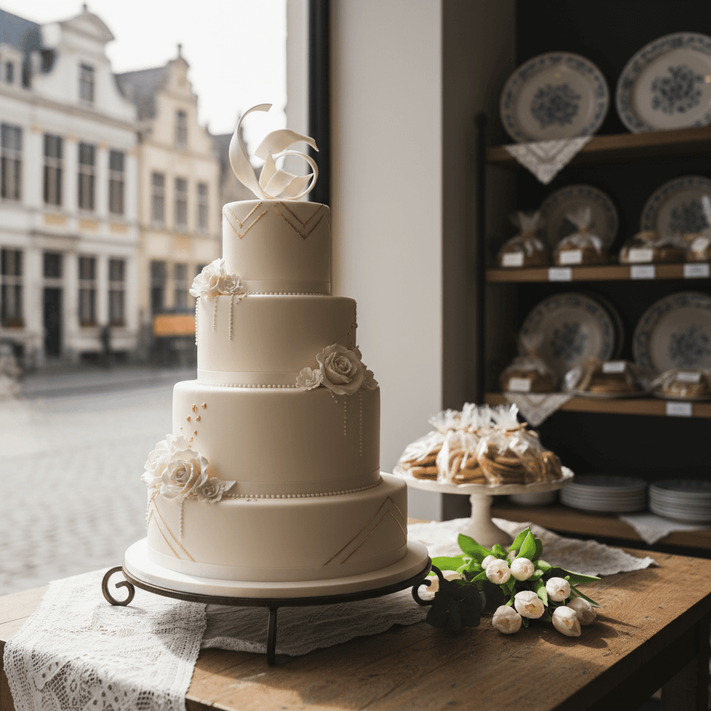 Wedding cake by Klaudia’s Bakery
