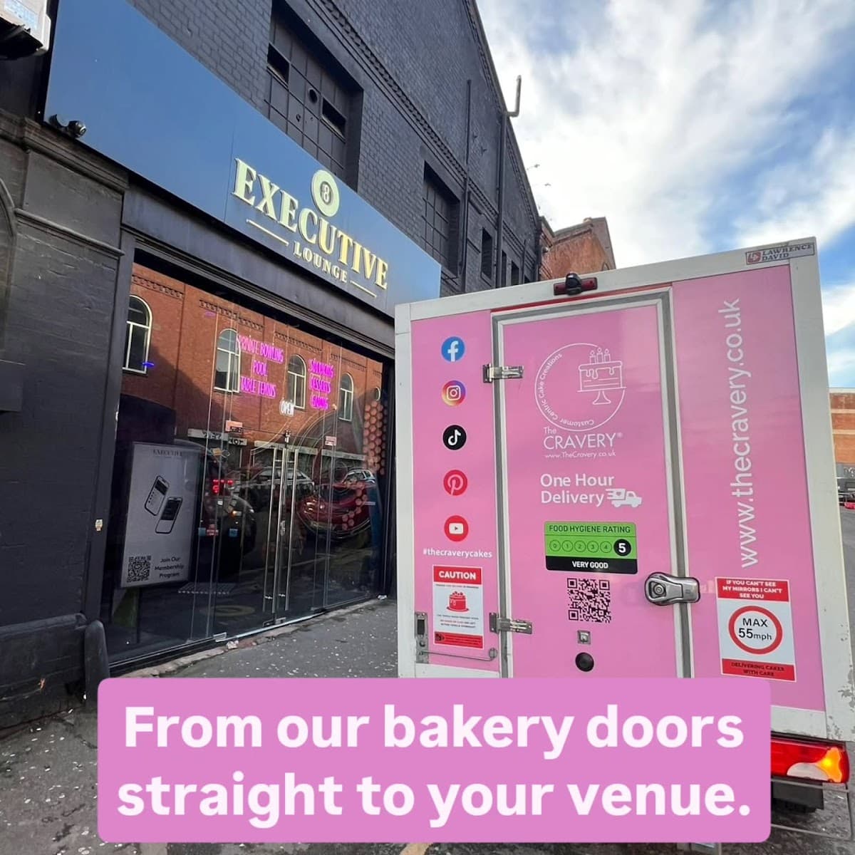 Wedding cake by The Cravery cakes