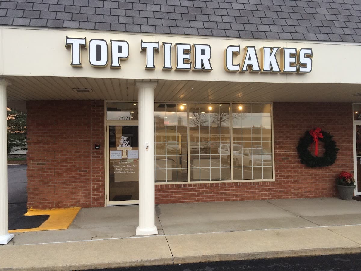 Wedding cake by Top Tier Cakes
