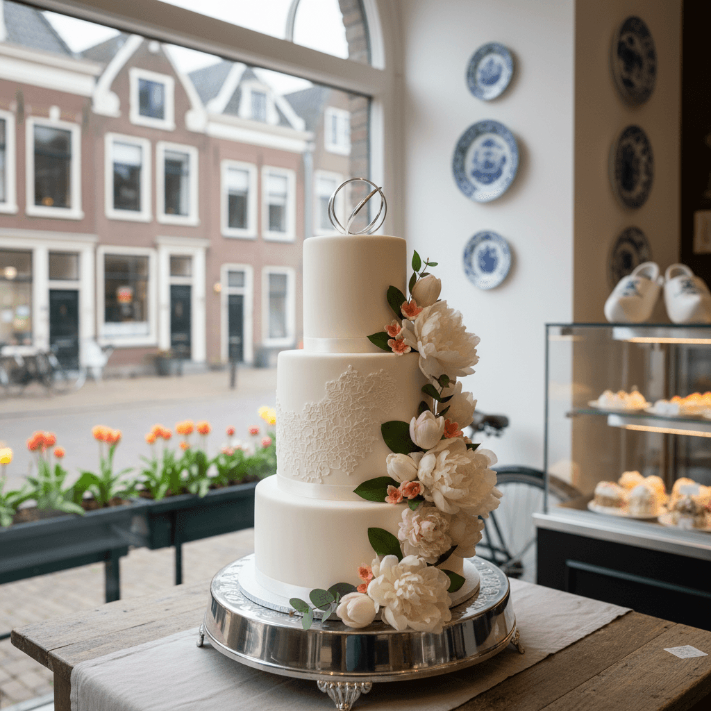 Wedding cake by Wiener Konditorei