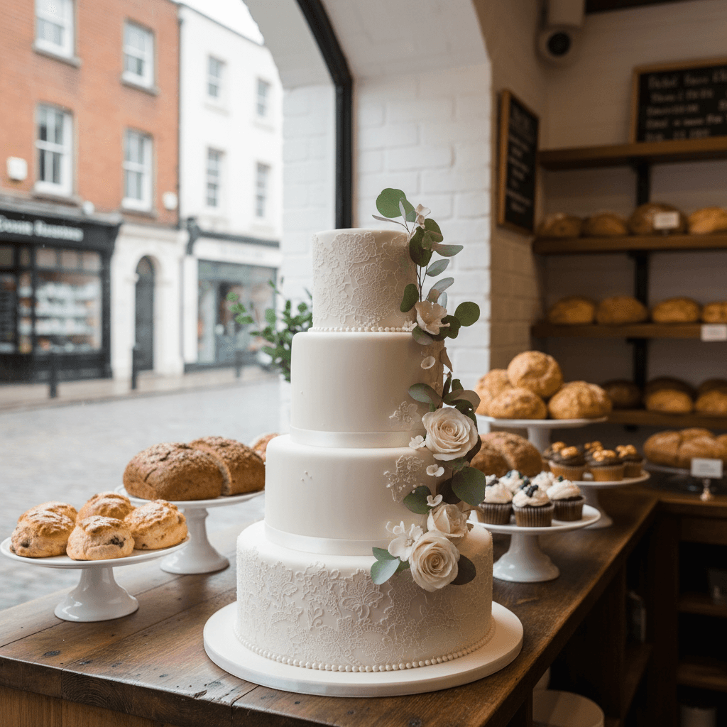 Wedding cake by Scrummy Mummy Cakes