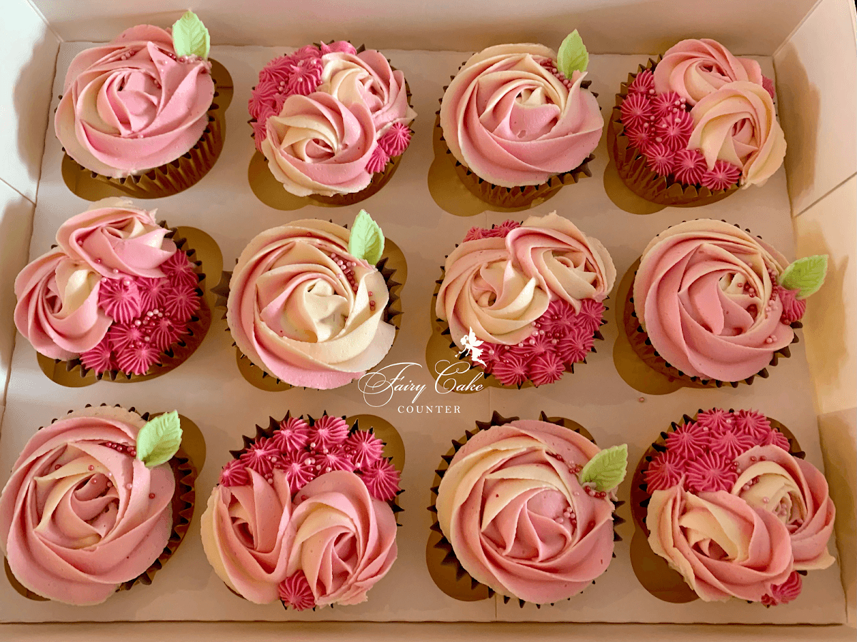 Wedding cake by Fairy Cake Counter