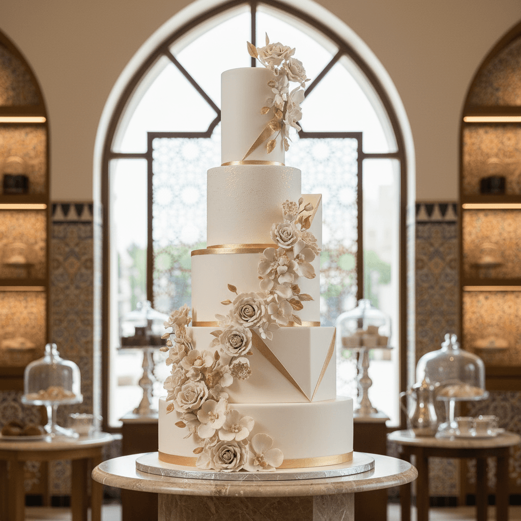 Wedding cake by Occasions Cake shop