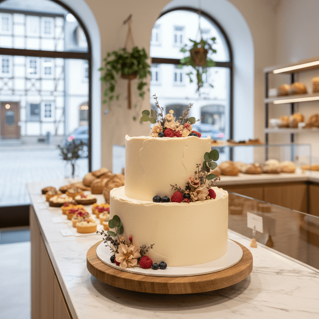 Wedding cake by Plants & Cakes - Raw Cakery & Juice bar