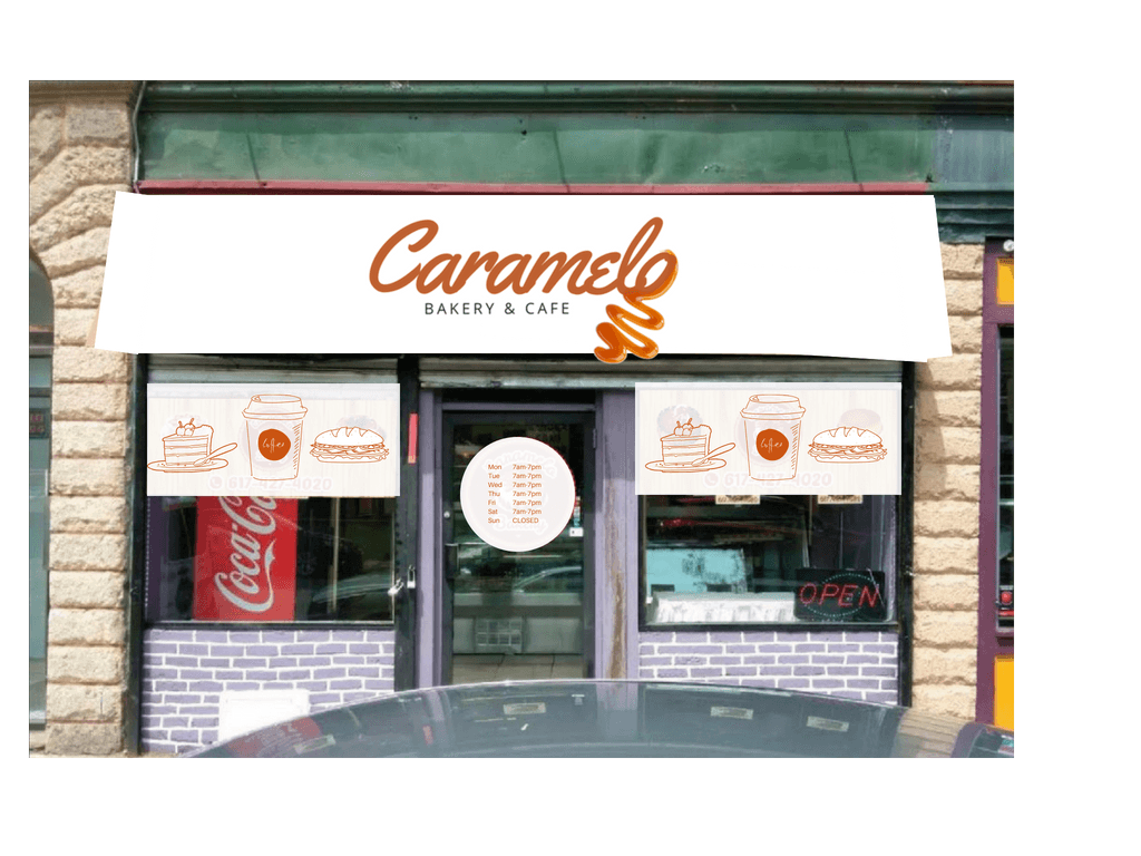 Wedding cake by Caramelo Bakery & Cafe