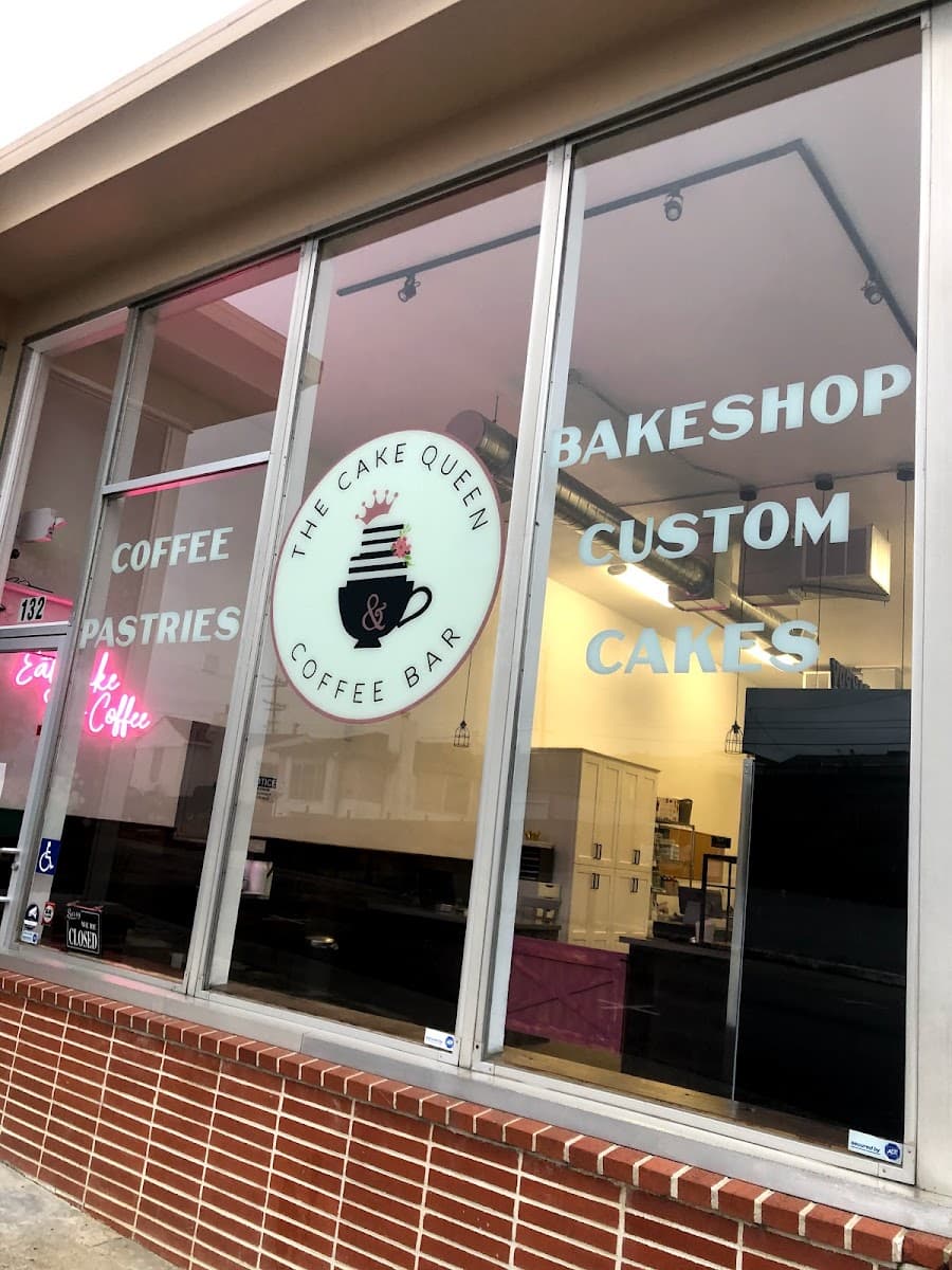 Wedding cake by The Cake Queen & Coffee Bar