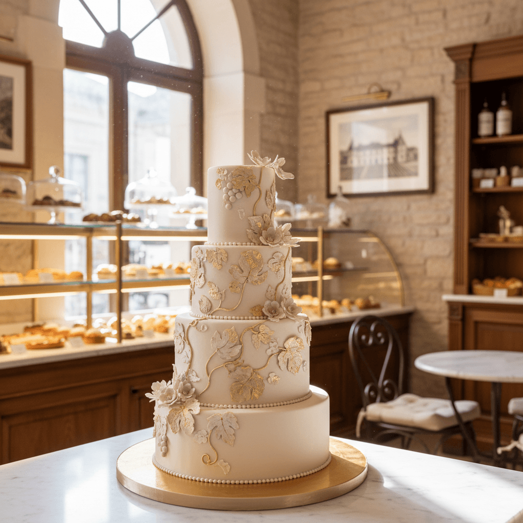 Wedding cake by Maison Lamour Judaïque