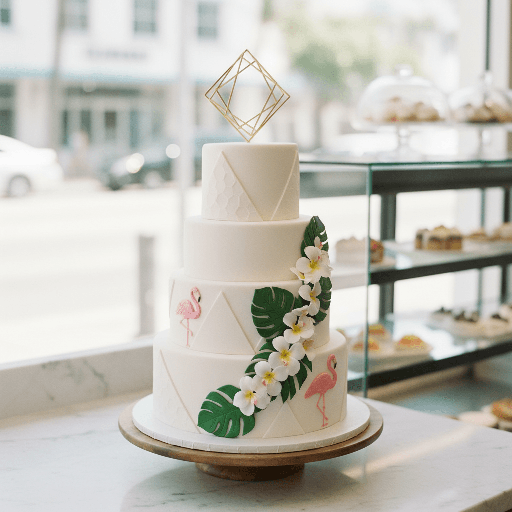 Wedding cake by Pavlova Cake
