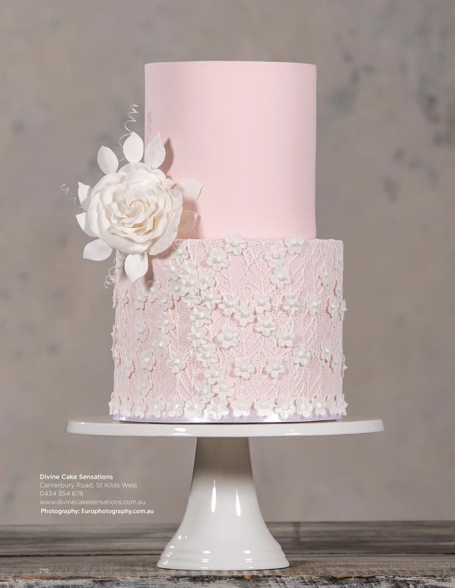 Wedding cake by Divine Cake Sensations