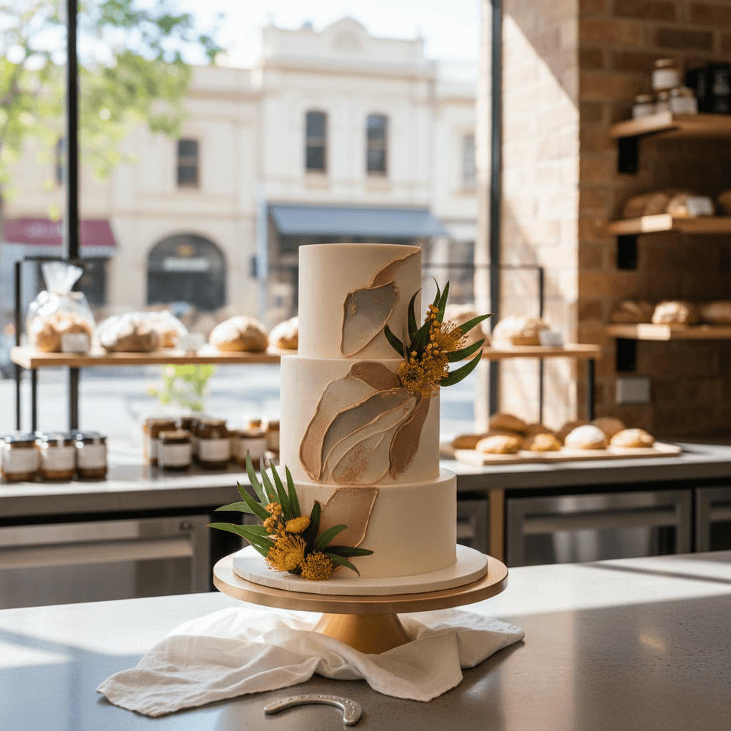 Wedding cake by My Eggless Kitchen