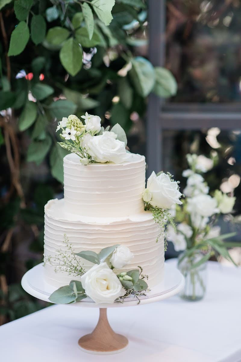 Wedding cake by Lil Moon Bakery