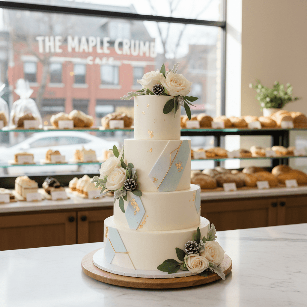 Wedding cake by No70cake (Merivale)