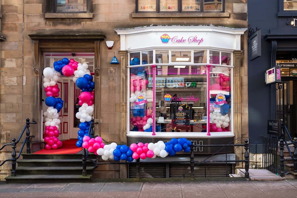 Wedding cake by Eggless Cake Shop Glasgow