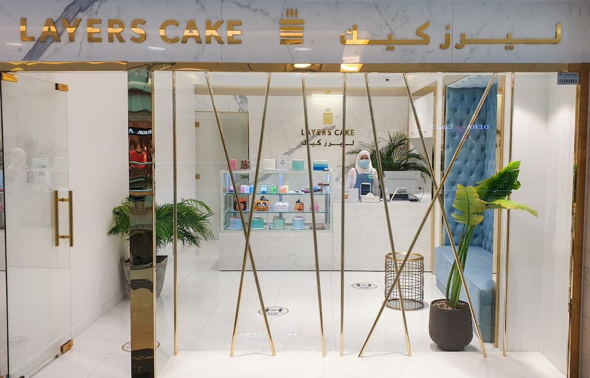 Wedding cake by Layers Cake ليرز كيك