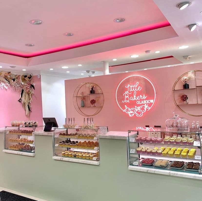 Wedding cake by Little Bakers Glasgow