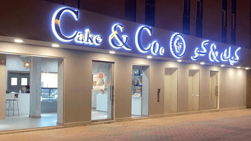 Wedding cake by Cake & Co
