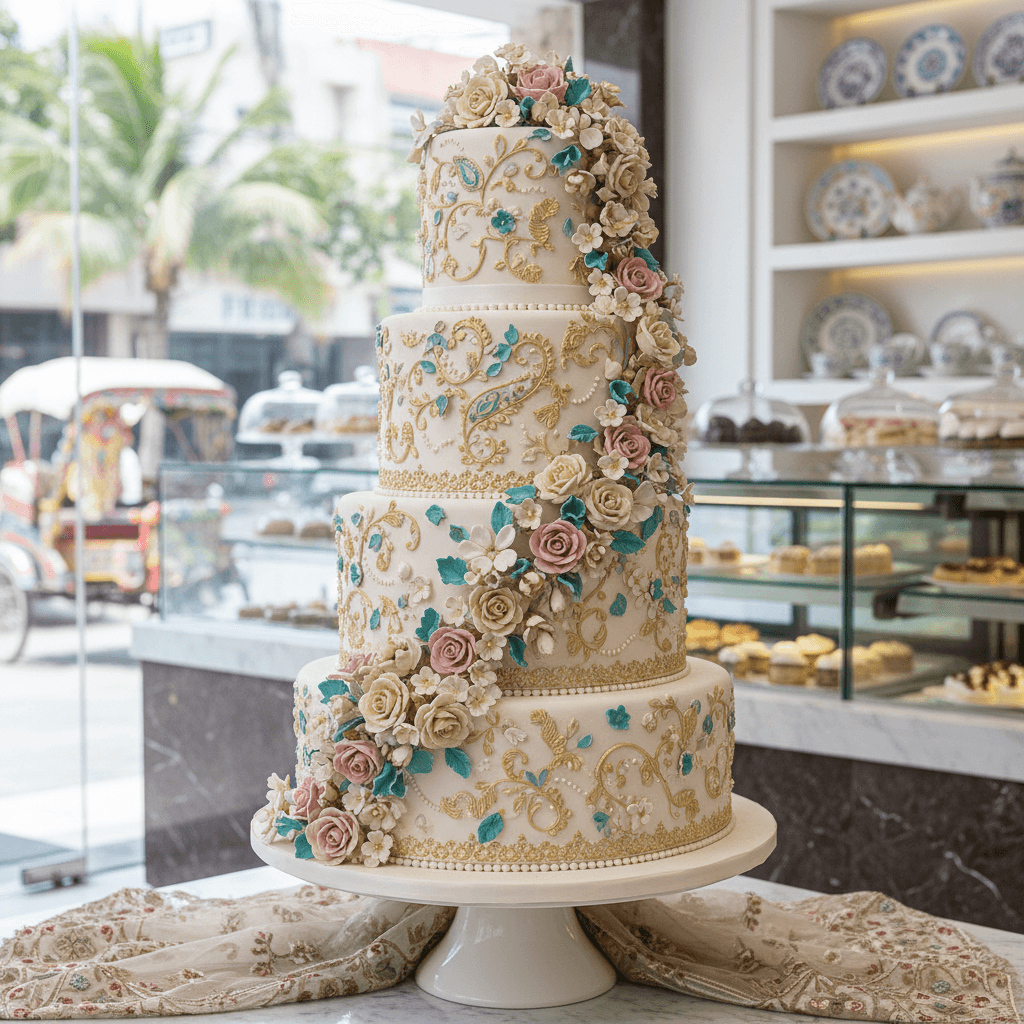 Wedding cake by Best Bakery