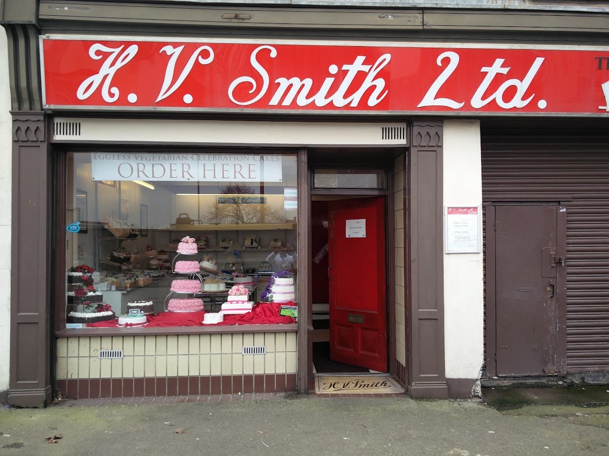 Wedding cake by H.V.Smith Bakers Ltd