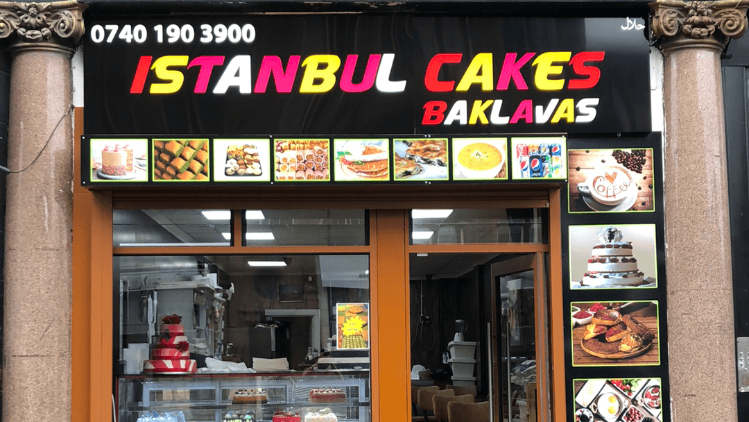 Wedding cake by Istanbul Cakes and Baklavas