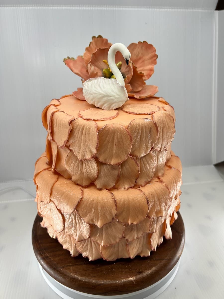 Wedding cake by Dulces Momentos Cakes-Cupcakes-Personalized