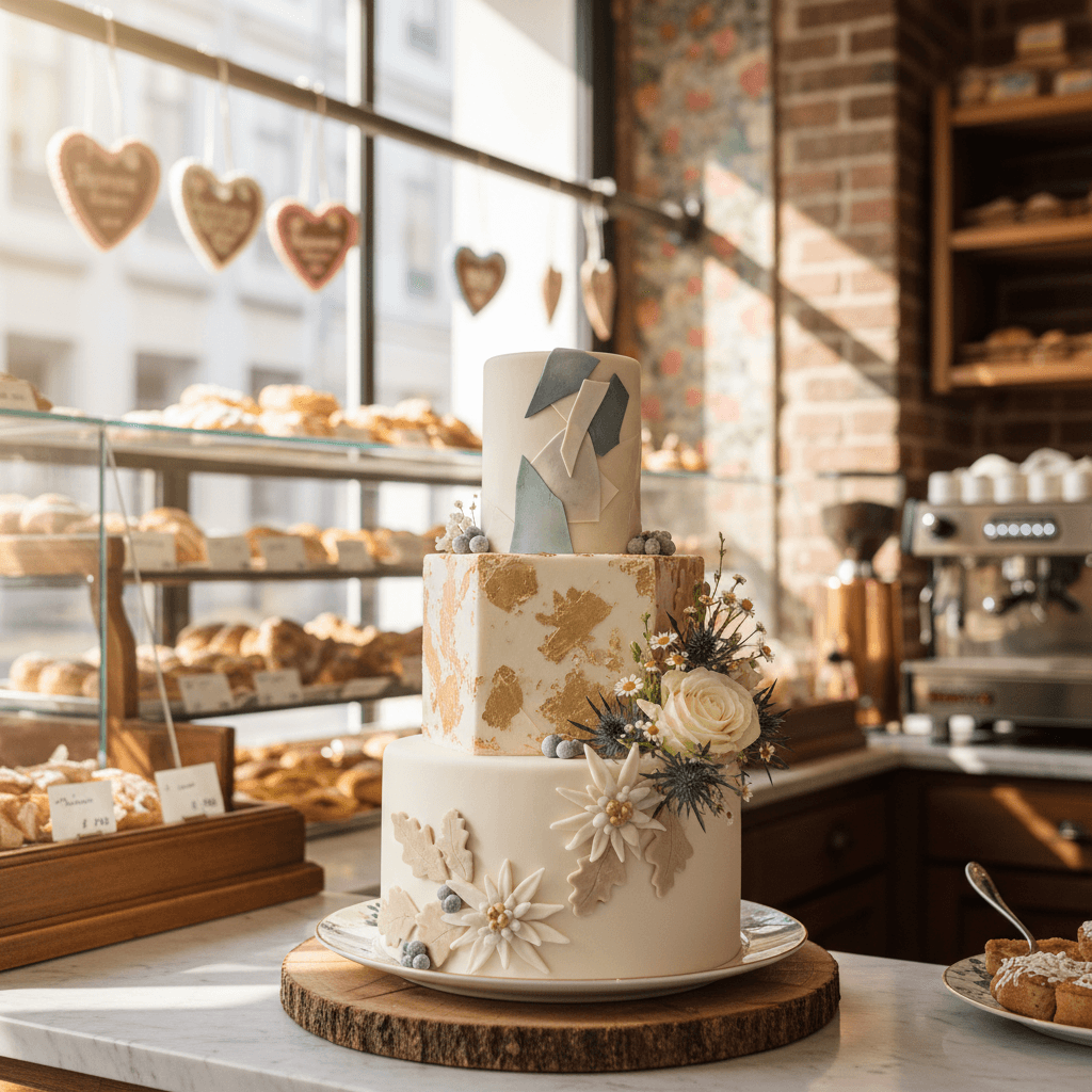 Wedding cake by Zeit für Brot
