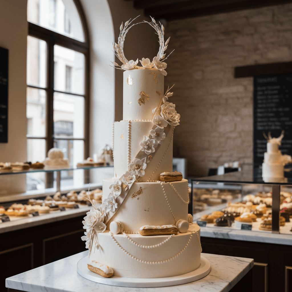 Wedding cake by VK Evènements Cakes - Pâtisserie - Chocolaterie - Glacier