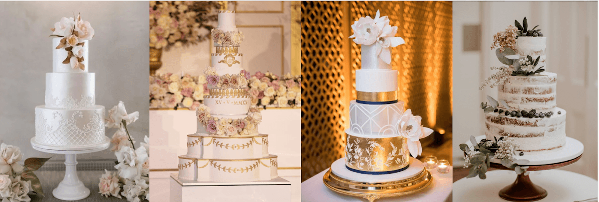 Wedding cake by Faye Cahill Cake Design
