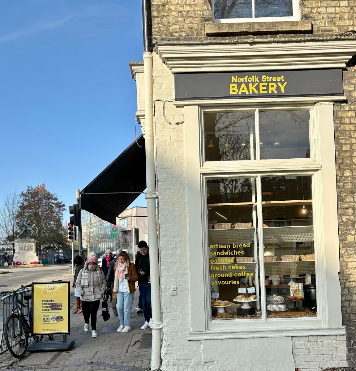 Wedding cake by Norfolk Street Bakery