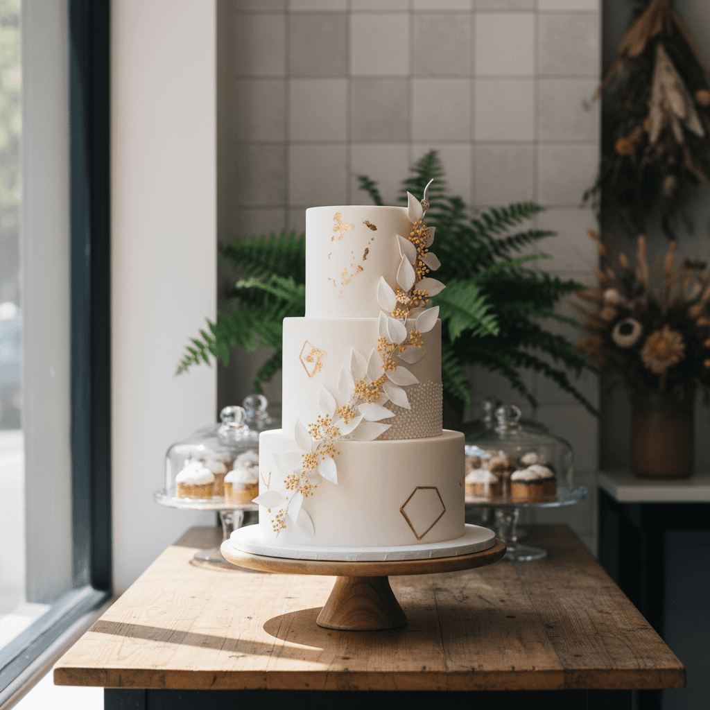 Wedding cake by Melbourne Cake Studio