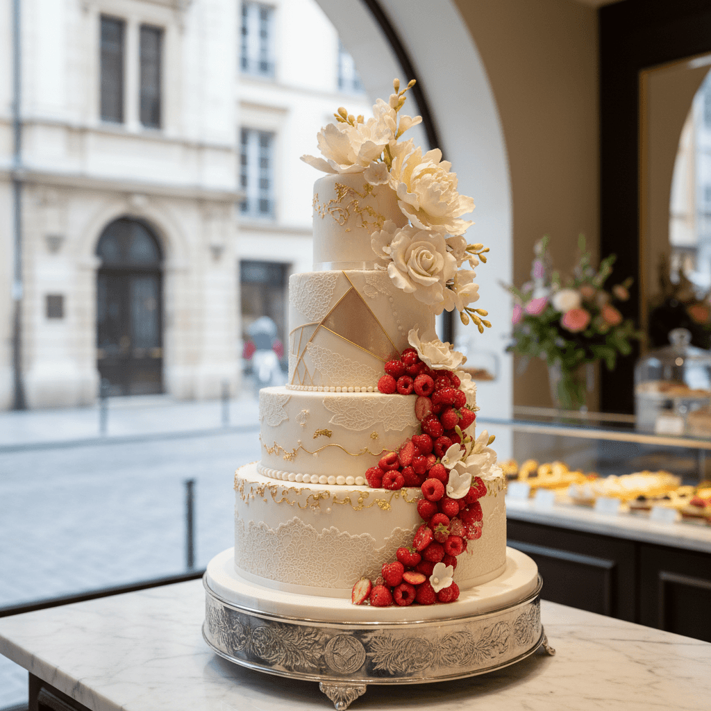 Wedding cake by Made In Maison Lyon