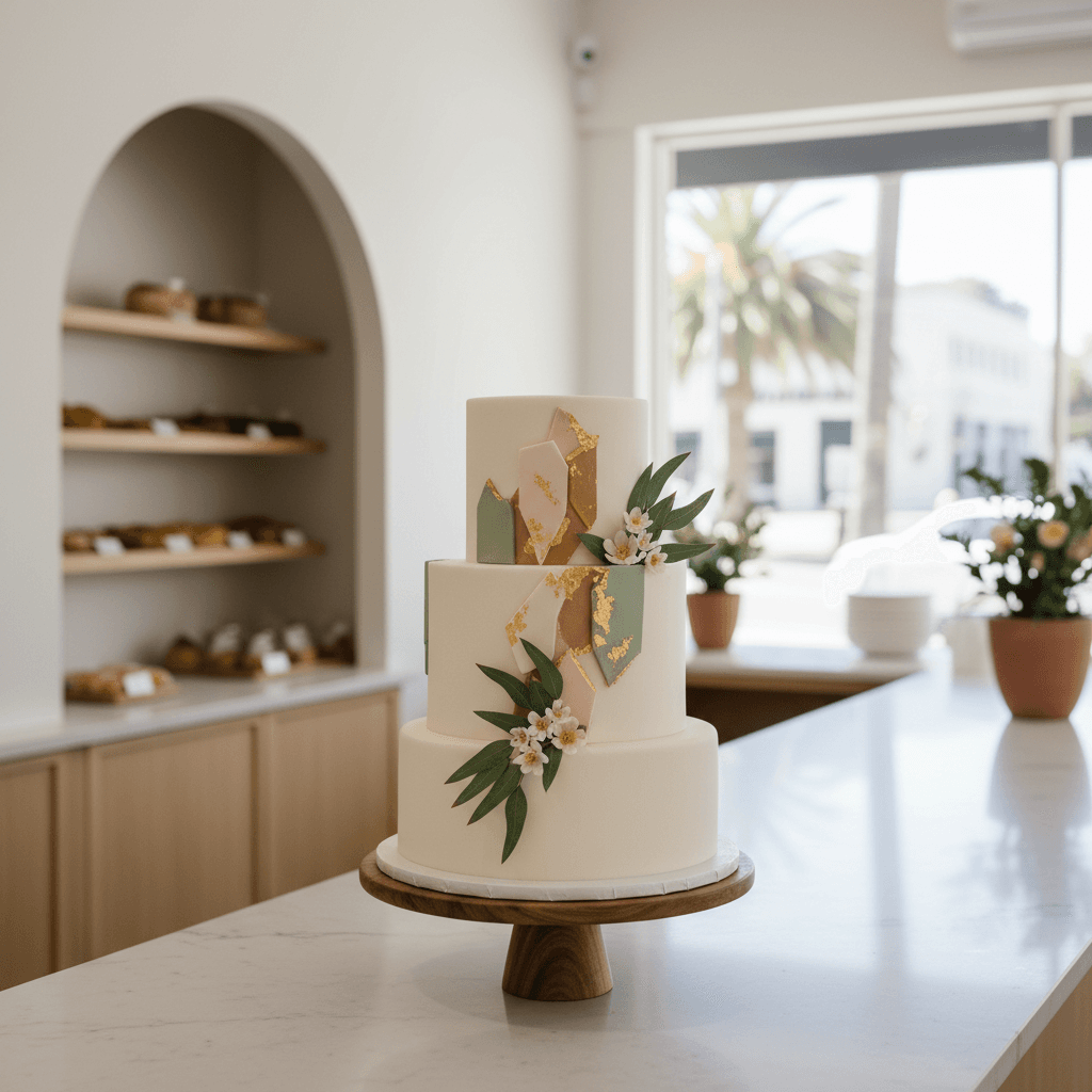 Wedding cake by Sweetly Baked