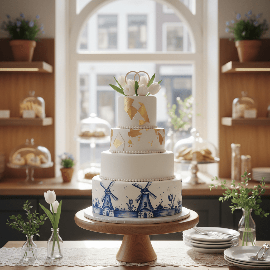 Wedding cake by Taarten van Linn