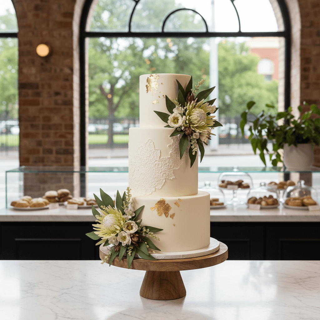 Wedding cake by Fantasy Cakes