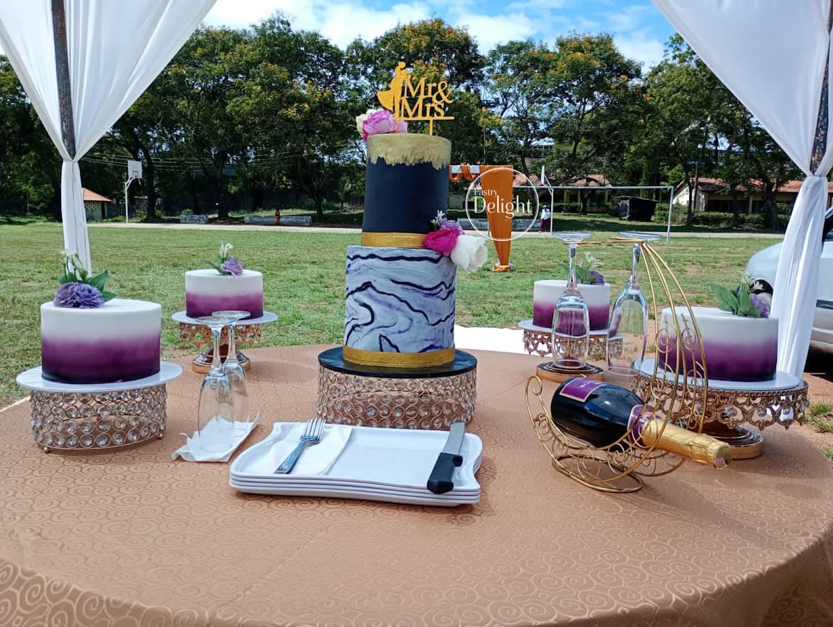 Wedding cake by Pastry Delight Kenya