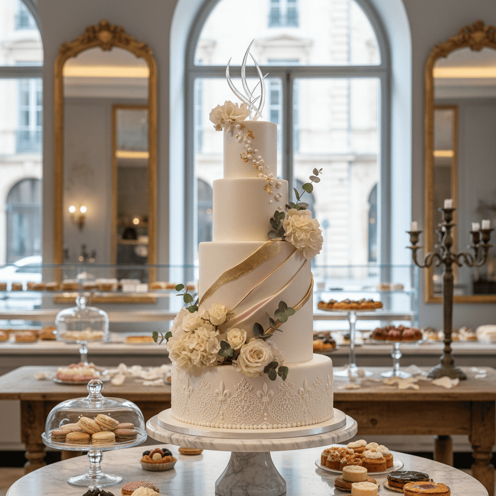 Wedding cake by La Patoche Péi