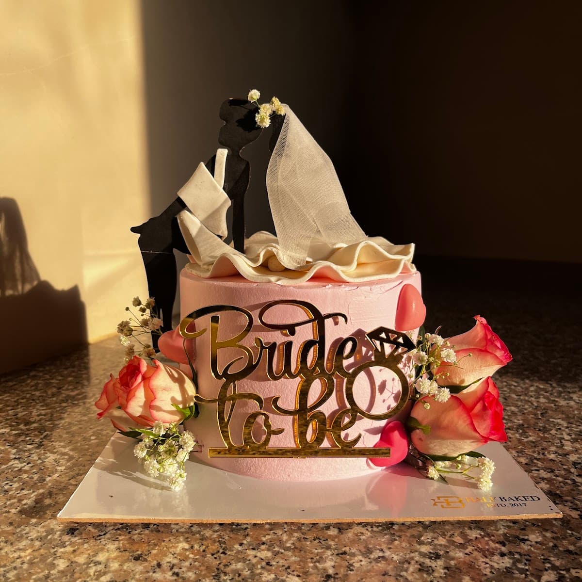Wedding cake by Half Baked - Online Cake Delivery in Chandigarh, Panchkula and Mohali