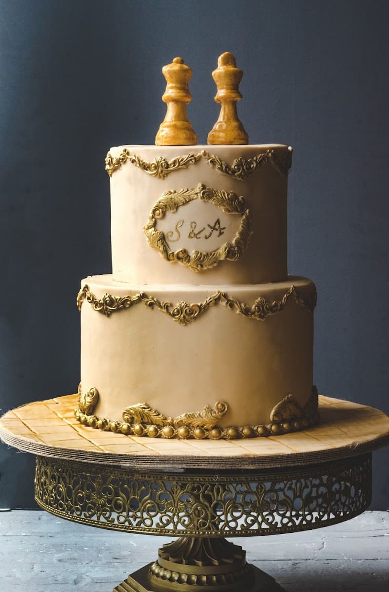 Wedding cake by The Rolling Pin