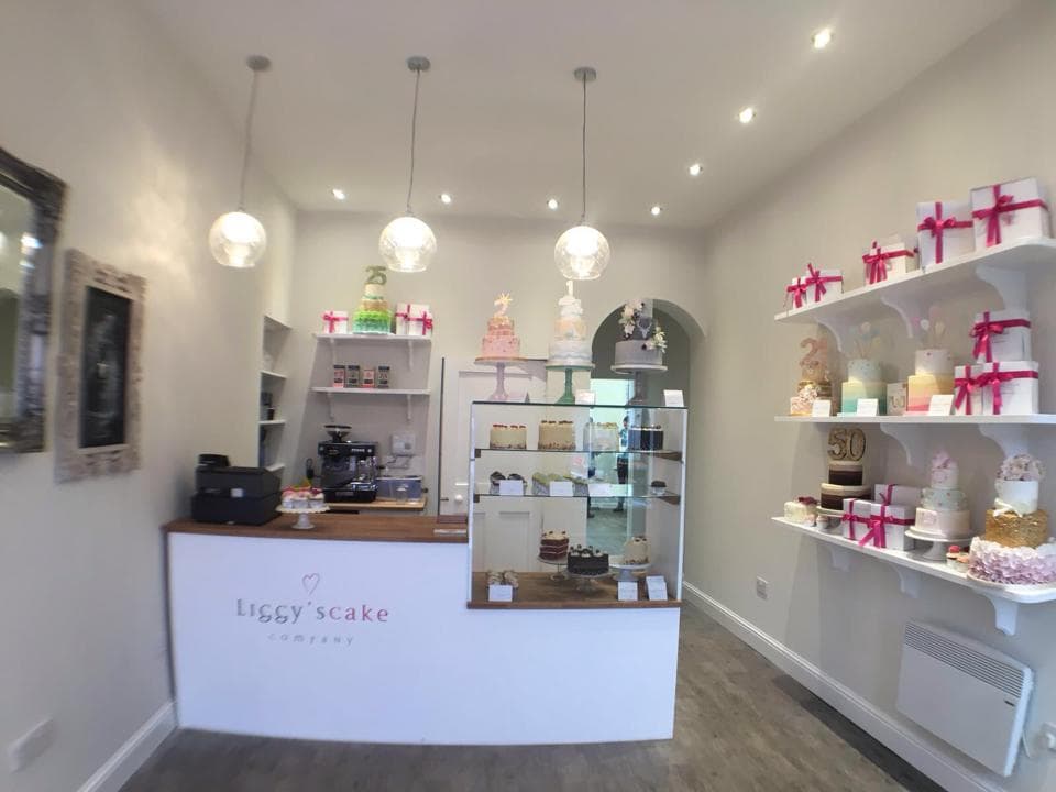 Wedding cake by Liggy's Cake Company