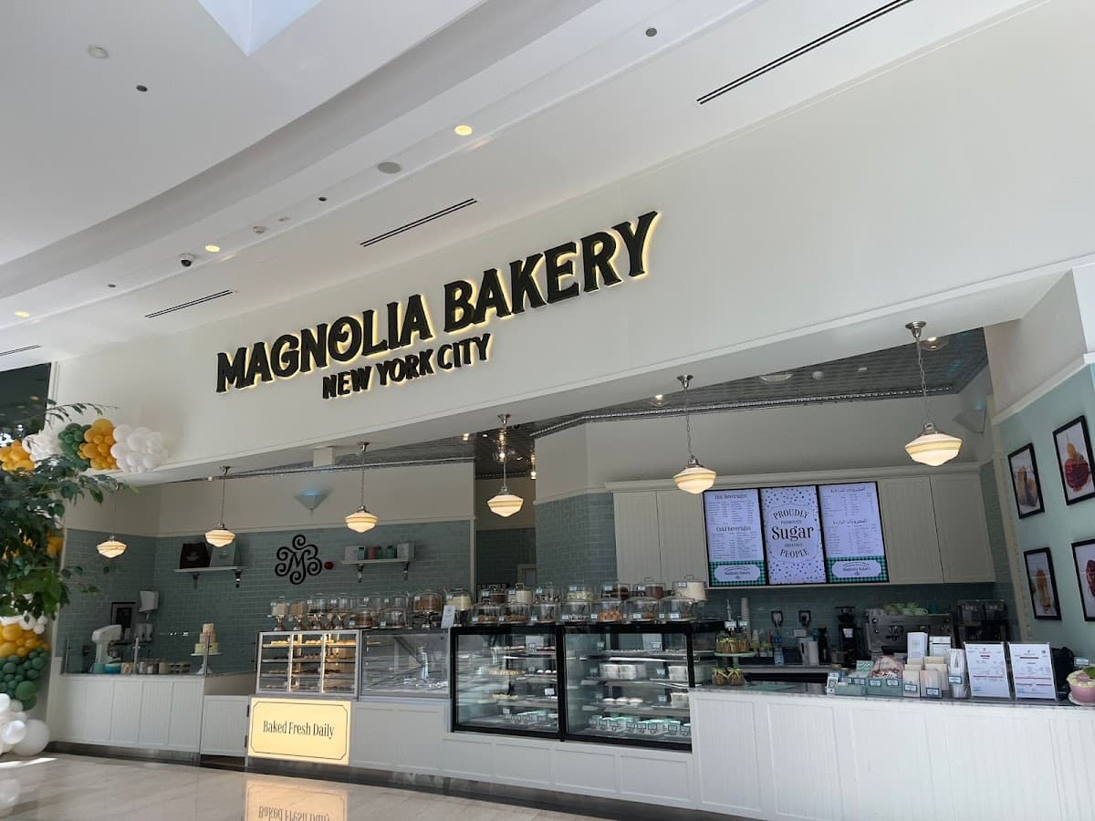 Wedding cake by Magnolia Bakery