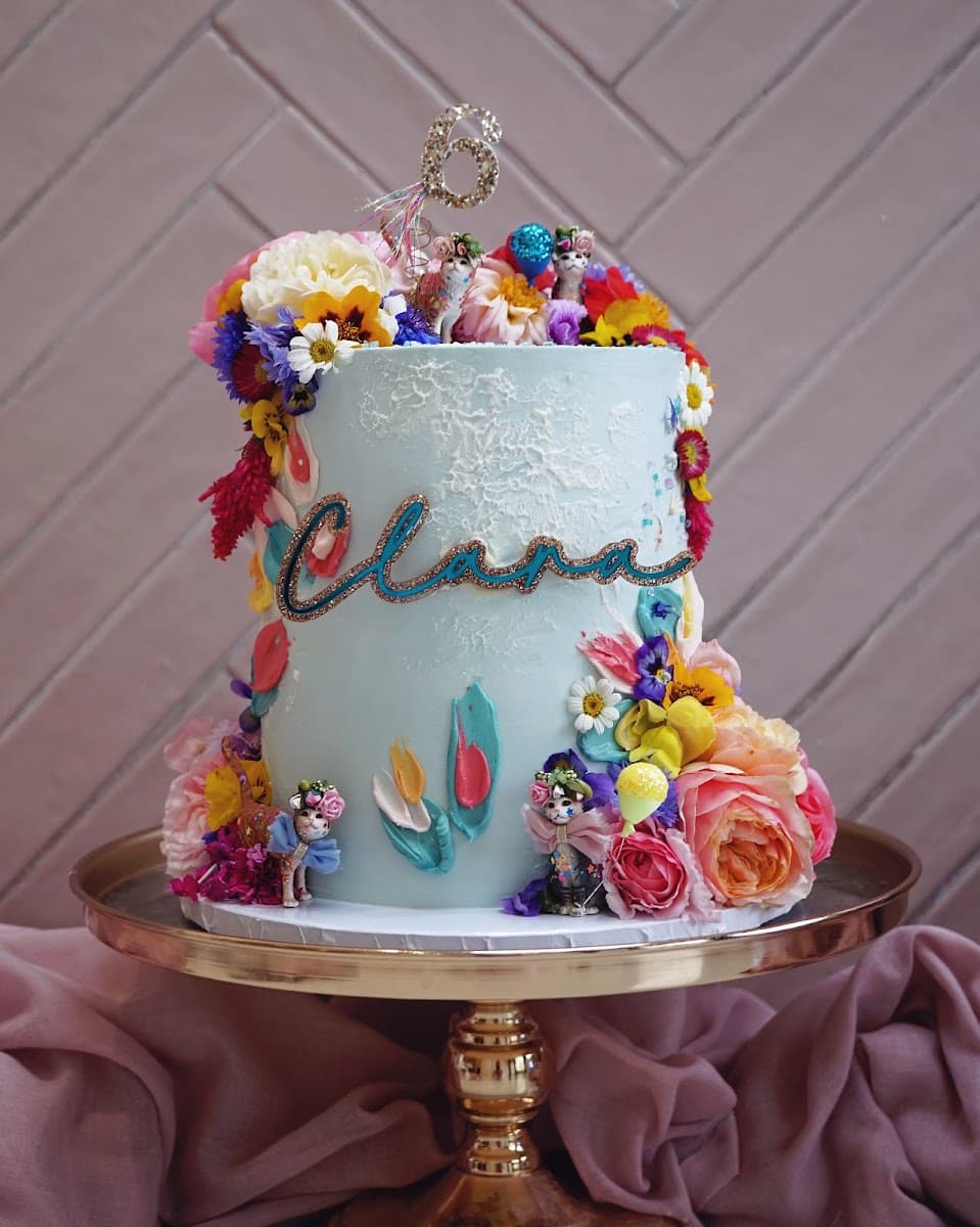 Wedding cake by Butter and sugar cakes