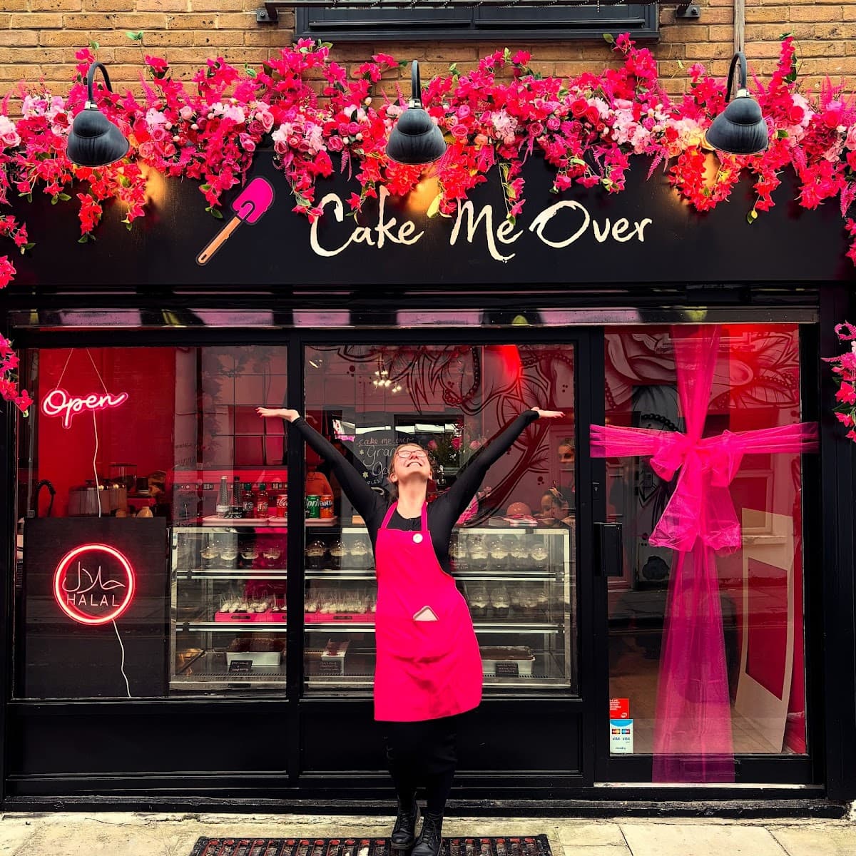 Wedding cake by Cake Me Over