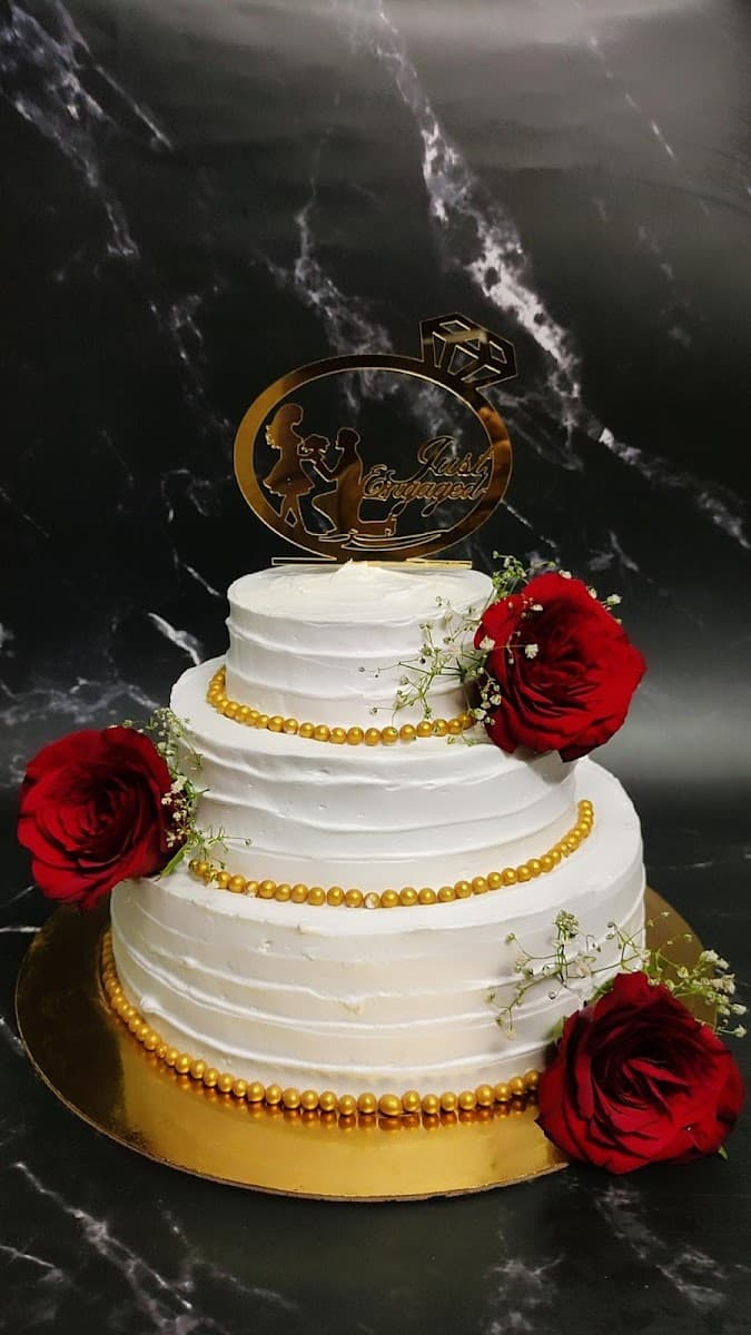 Wedding cake by Kelly's Baking Stories