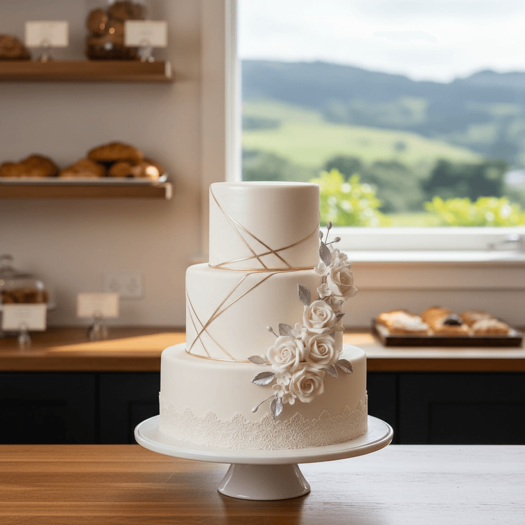 Wedding cake by Nicoletta's