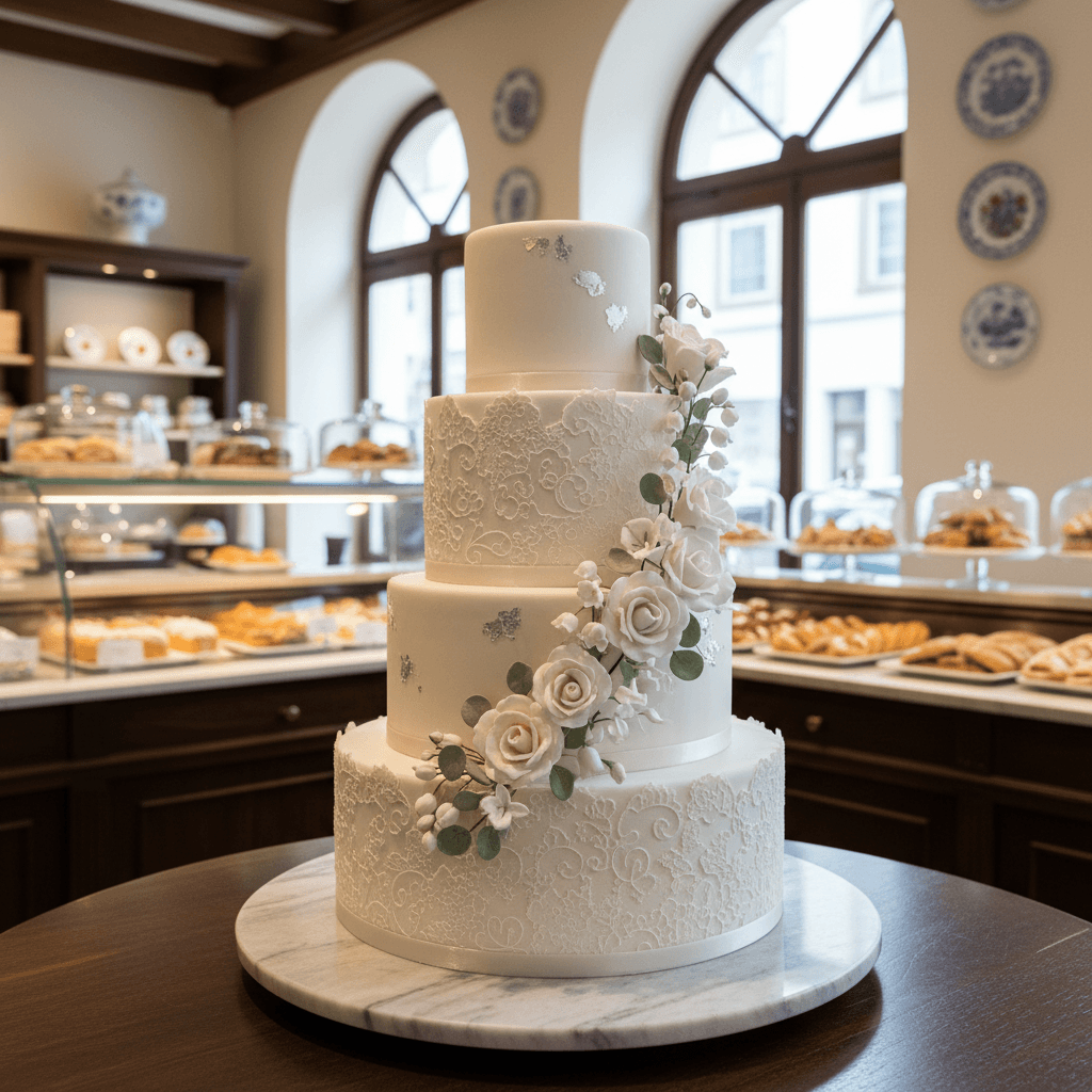 Wedding cake by Das Genusswerk