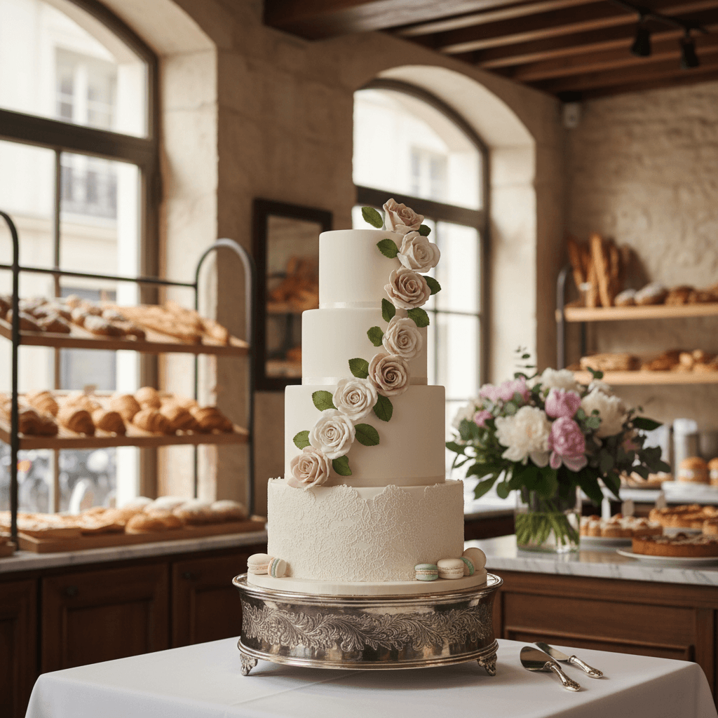 Wedding cake by Oh My Cake !!
