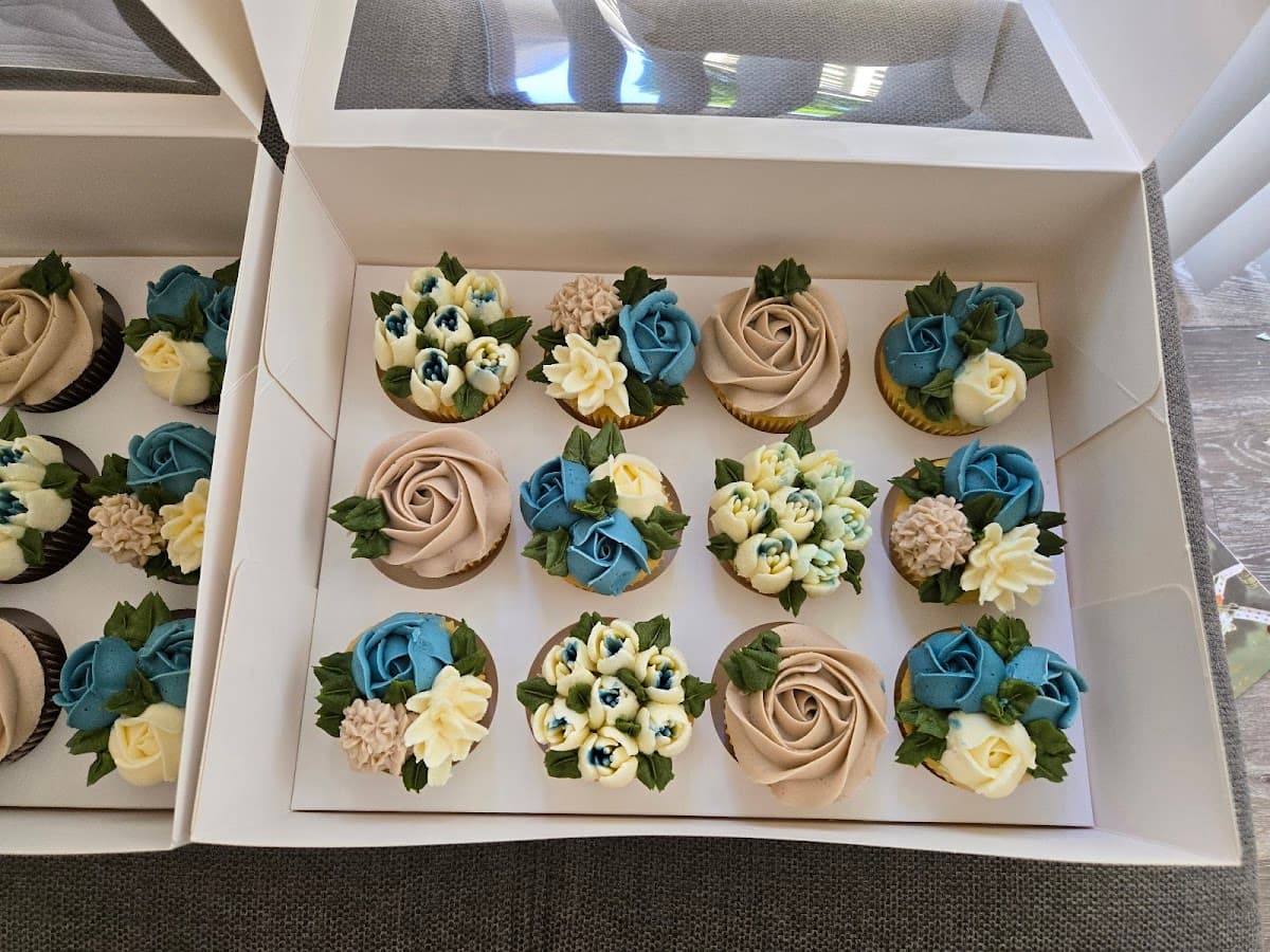 Wedding cake by Cupcakes by Sham (Pre Order) in Vancouver, BC