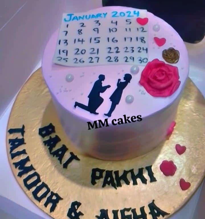 Wedding cake by MM Cakes (Customized Cakes in Karachi)