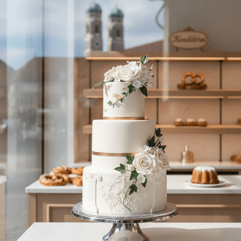 Wedding cake by Blumenback Kuchen Atelier