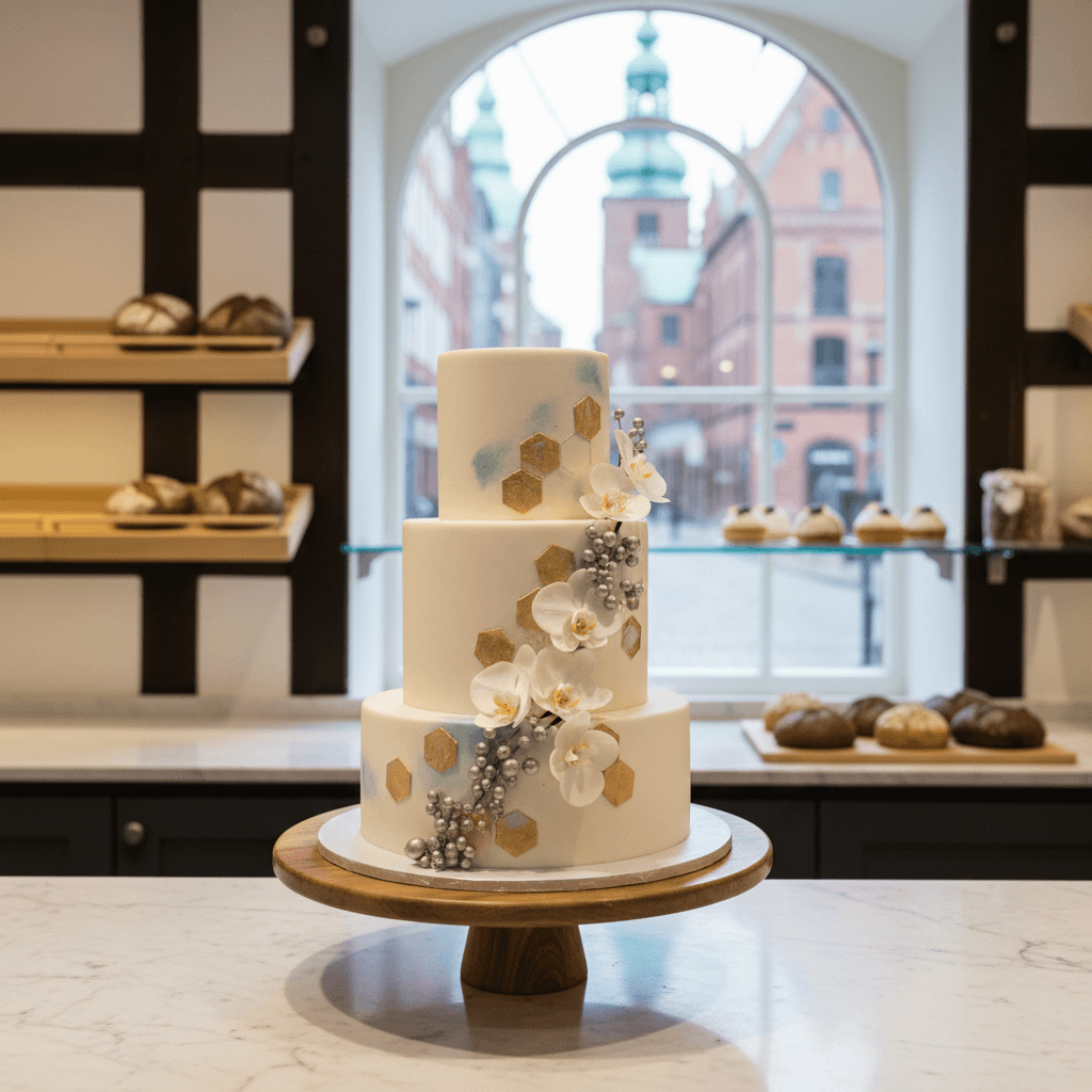 Wedding cake by Laya Café - Bäckerei , Pâtisserie , Konditorei HH